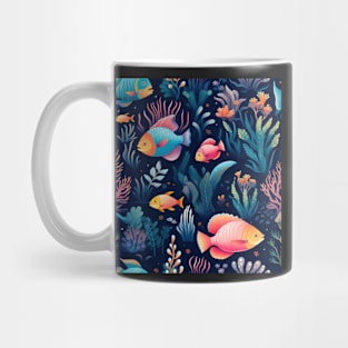 Underwater Wonderland Seamless Pattern Mug